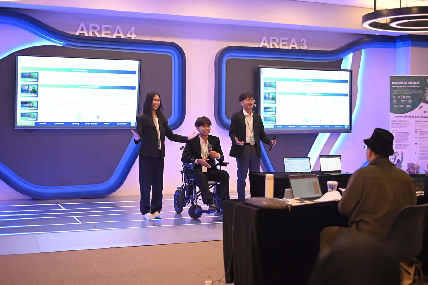 Best Presentation at Indonesia Green Jobs Initiative Competition
