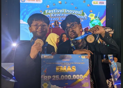 Gold Medalist in Digital Technology - FIKSI 2024
